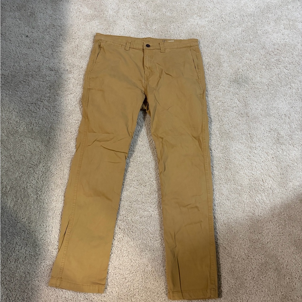 George Men's Khaki Chinos